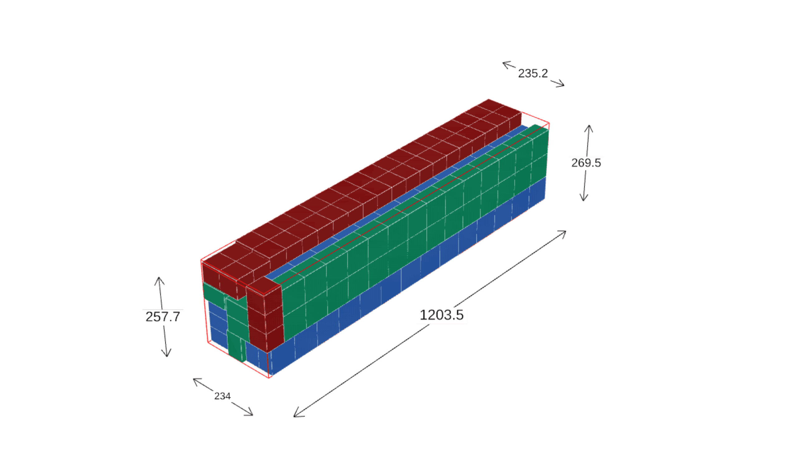 Poland g2 — 222 pieces packed into 1 container